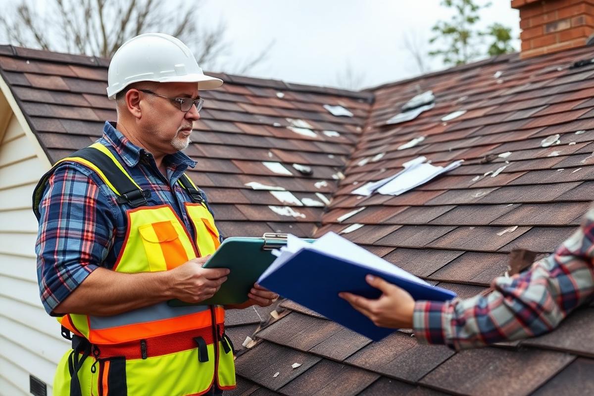 Storm Damage Restoration service in Plano TX